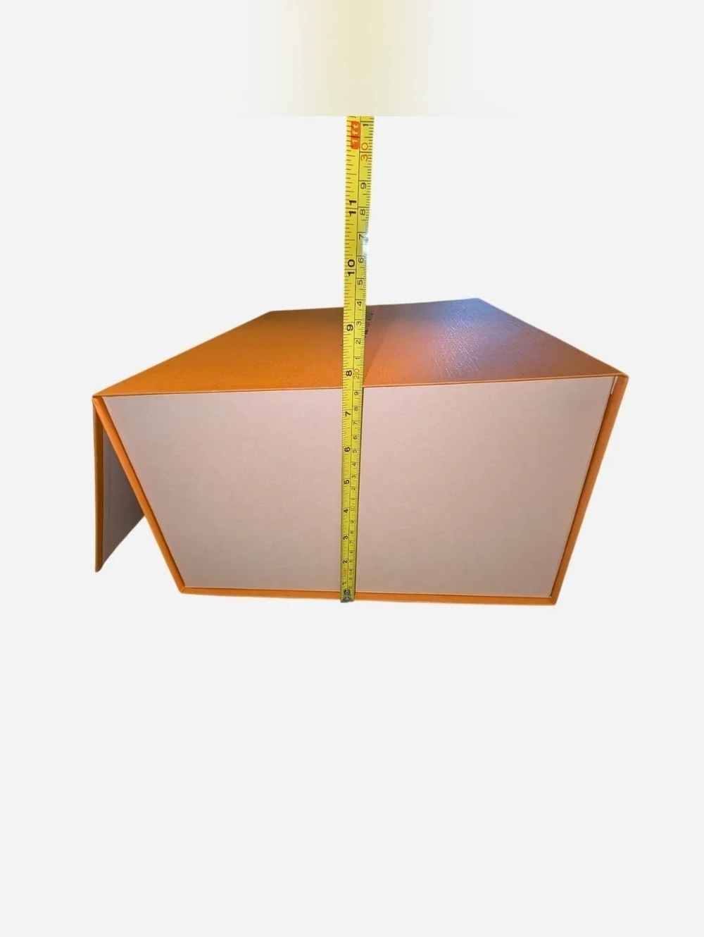 Louis Vuitton Orange Signature LG Box And Gift Bag 